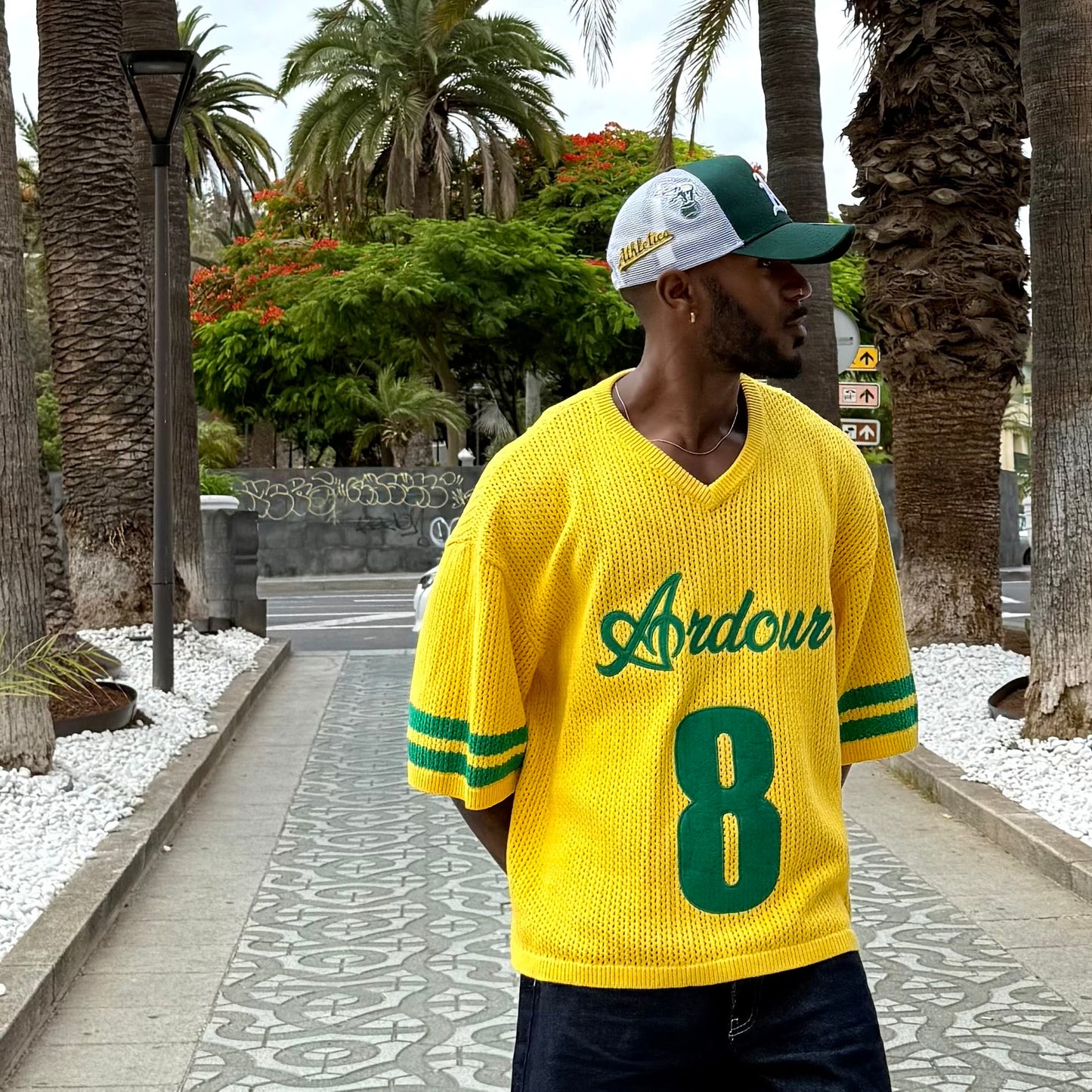 Ardour Eight Crochet Jersey - Brazil Home